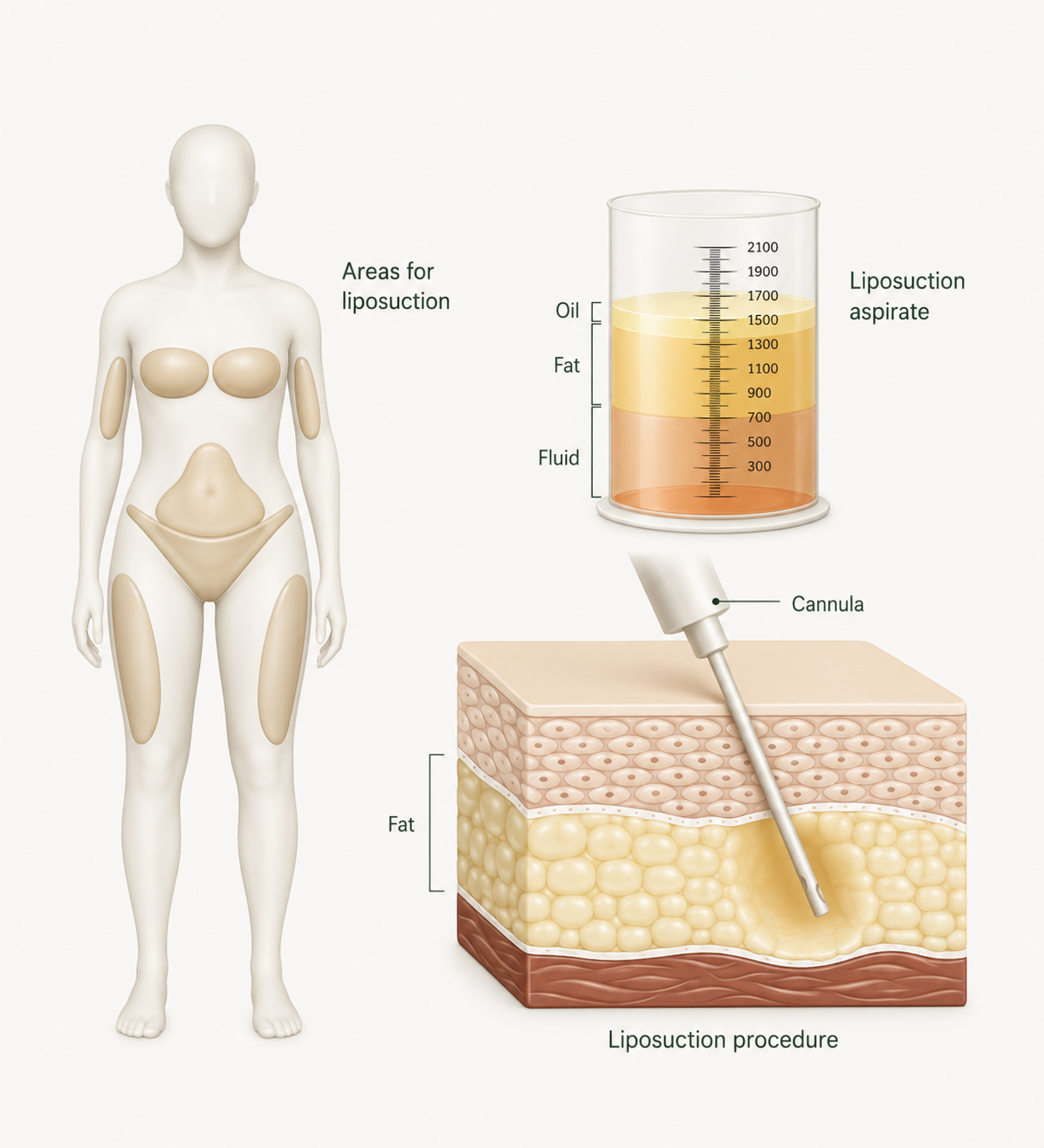 Imagen ilustrativa para liposuction vs bariatric surgery