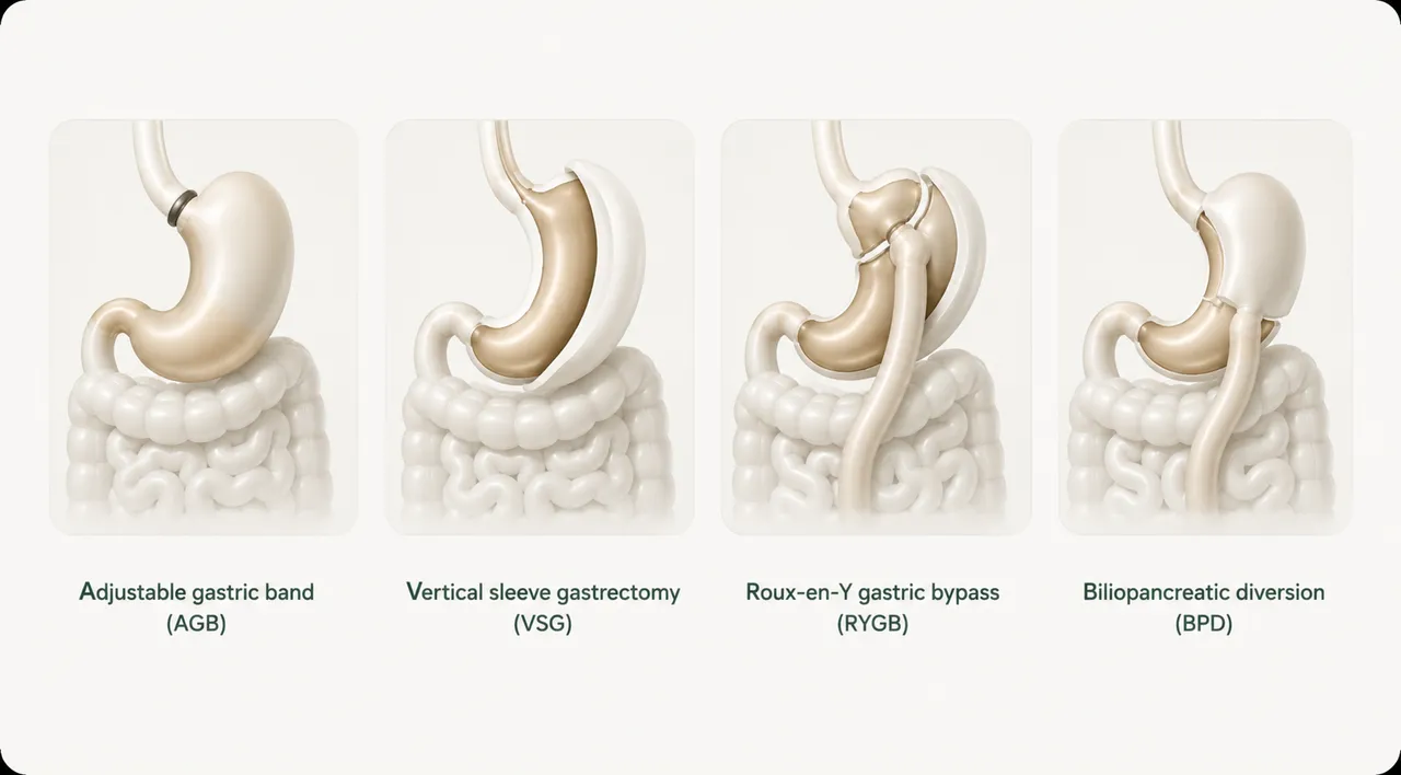 Imagen ilustrativa para liposuction vs bariatric surgery
