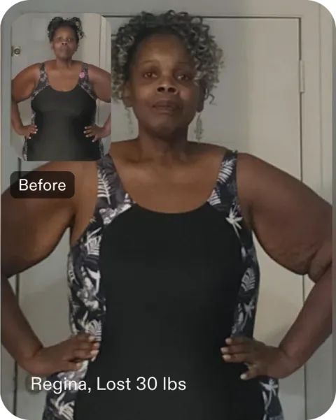 Regina before and after