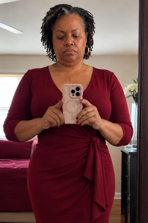 Tonya antes de ESG Stomach Tightening