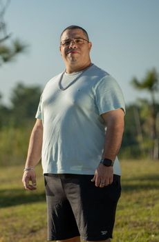 Oscar lost 90 lbs — today