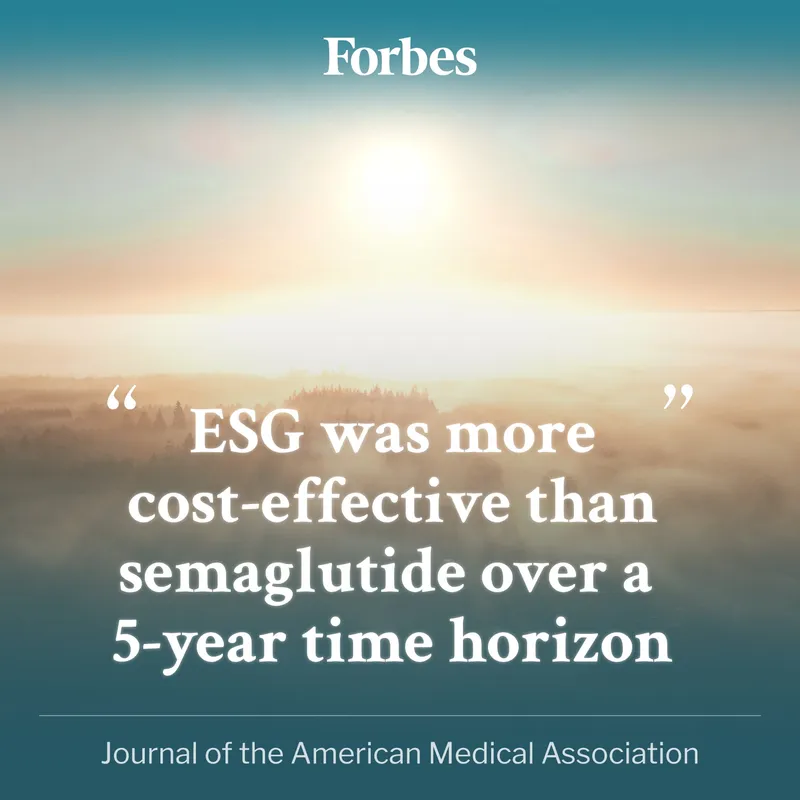 JAMA Quote on ESG weight loss cost effectiveness relative to semaglutide