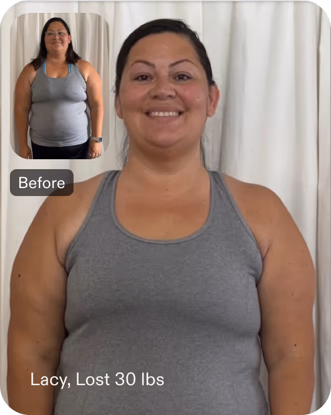 Lacy lost 30 pounds in 6 weeks with Everself